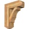 Ekena Millwork Balboa Craftsman Rough Sawn Bracket w/ Offset Brace, Western Red Cedar, 8"W x 22"D x 26"H BKT0806X22X26BOA04RWR - alternate 1